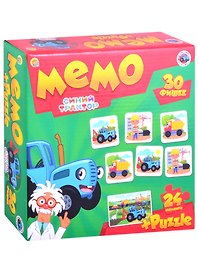 Мемо «Пазлы» 30 фишек, Рыжий Кот