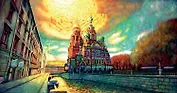 Сувенир, МАГНИТИК Магнит Петербург: Спас на Крови