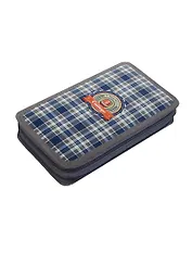 Пенал школьный 2отд. "КОЛЛЕДЖ" 19*10*3см, пластик, schoolФОРМАТ