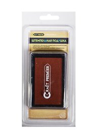 Штемпельная подушка Craft Premier Красный (21110-4) (1шт.) (упаковка)