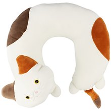 Подушка на шею «Кот пятнистый», (30х30 см)