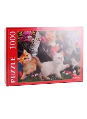 Пазл 1000 эл. Котята в саду Ф1000-7955