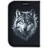 Пенал 1 отделение "Gray wolf" 21*14 см, полиэстер - 2