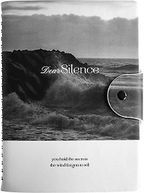 Бизнес-тетрадь А5 96л 140*200 "Silence. Волна", иск.кожа, мягк.переплет, полускр. спираль, клетка