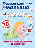 Развивающая игрушка «Первые картинки малыша. Разгляди, улыбнись», Робинс - 1