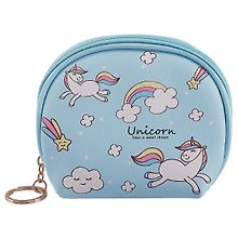 Косметичка Единорог(PU)(11х3)(ПВХ бокс)