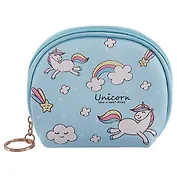 Косметичка Единорог(PU)(11х3)(ПВХ бокс)