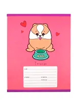 Тетрадь в линейку Unnika, "Очаровательный щенок", 24 листа, в ассортименте