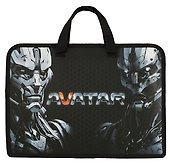 Папка для тетрадей «Аватар» А4, пластик, на молнии, Hatber - 1