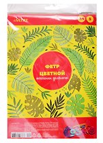 Фетр цветной A4 deVENTE Оттенки зеленого (8040685) (5 цв) (5 л) (толщина 2 мм) (упаковка)