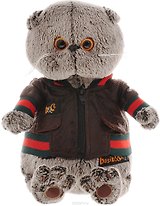Игрушка мягкая Budi Basa, Басик в кожаной куртке 19см Ks19-059