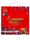 Алмазная мозаика на подрамнике Норвежский домик в лесу (6+) (AC20071) (24 цвет.) (20х20см) (на подрамнике) (коробка) - 1