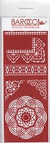 Трафарет универсальный Кружевной комплект 2 (ТУ-09) (8,5х23)