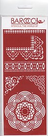 Трафарет универсальный Кружевной комплект 2 (ТУ-09) (8,5х23)