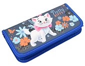 Пенал с наполнением «Marie Cat», 1 отделение, 11 предметов, 10х20 см - 1