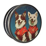Печенье сдобное Музей Космонавтики с кокосовой стружкой (ж/б), 400г