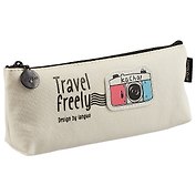 Пенал на молнии «Travel», 20 х 8 см