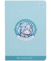 Блоки для записей, 4 штуки "Chibi Expression Faruzan" диспенсер-книжка