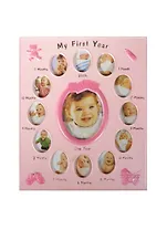 Фоторамка My first year (30х25) розовая (39-245)