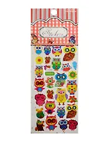 Набор для творчества, Наклейки совы, LYX-070