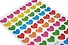 Набор для творчества Наклейки бумажные Сердечки (YXX-084) (11098202) - 2
