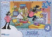 Пазл Step puzzle/Степ Пазл Ну, погоди! (потоп)" 60эл. 23х33см" - 2