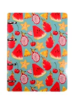 Тетрадь на кольцах в клетку Unnika, "Экзотические фрукты", 80 листов