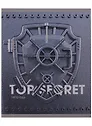 Тетрадь в клетку Listoff, Top Secret, 48 листов, в ассортименте