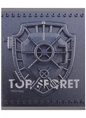 Тетрадь в клетку Listoff, Top Secret, 48 листов, в ассортименте