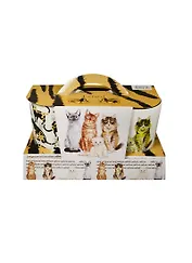 Набор кружек (2 шт.) Кошки 350мл в подарочной упаковке (153-602)