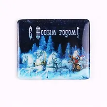 Декоративный магнит из агломерированного феррита 6*5 (31495)
