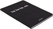 Дневник шк. "ha, ha, ha, no" универс.блок, иск.кож., шелкография, отстрочка, ляссе - 1