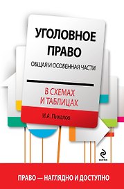 Уголовное право в схемах и таблицах: Общая и Особенная части