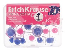 Кнопки силовые «Pinna Kotta», Erich Krause, 30 штук, цветные
