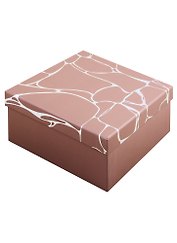Коробка подарочная "Milk chocolate" 17*17*9см, картон