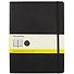 Книга для записей А5, 120 листов "Classic Soft Large", черная, Moleskine - 0