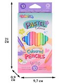 Карандаши цветные «Pastel», Colorino, 10 цветов - 1