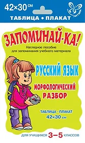 Русский язык. Морфологический разбор для учащихся 3-5 классов