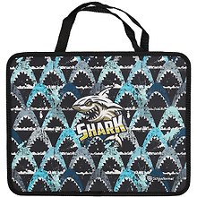 Папка для тетрадей «Shark-skeleton» А4, пластик, на молнии, schoolФОРМАТ