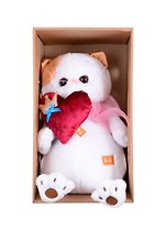 Игрушка мягкая Budi Basa, Ли-Ли с сердцем (27 см) (LK27-074)
