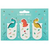 Магнитные закладки «100% Dino», 3 штуки
