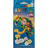 Мелки, пастель, детские, Olki, 6 цветов