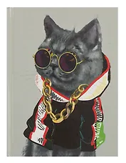 Записная книжка А6 80л кл. "Hi!" 7БЦ, глянц.лам, офсет