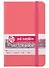 Скетчбук А6 80л "Art Creation" 140г/м2, коралл.тв.обл., резинка - 0