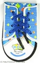 Блокнот-стикер кеды голубой (000039) (Карамба)