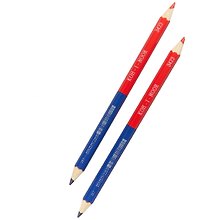 Карандаш двусторонний, красно-синий, Koh-i-Noor, 2 цвета, 2 штуки