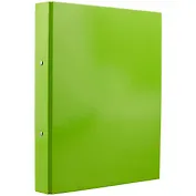 Папка на кольцах А4 "Неон", зеленая