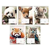 Тетрадь в клетку Listoff, "В дикой природе", 18 листов