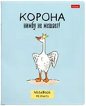 Тетради в клетку Hatber, "Гусь-веселюсь", 48 листов, 5 штук