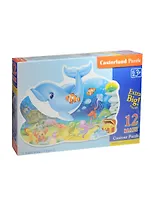 Пазлы 12 MAXI B-120093 Подводные друзья (44х33см) (3+) (коробка) (Castorland)